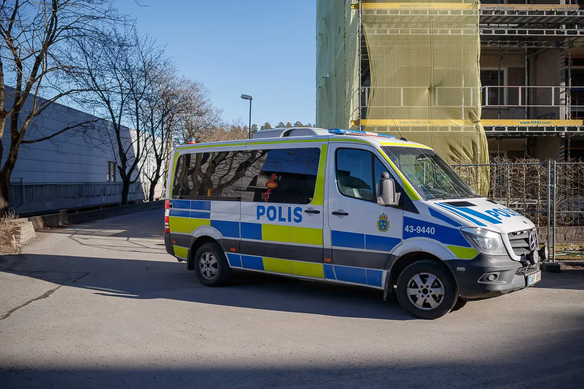 Polisnärvaro på Råslätt