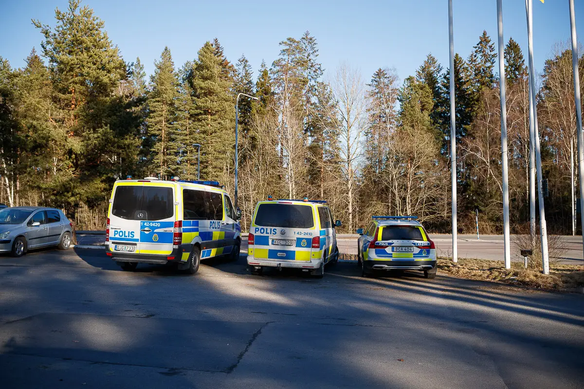 Polisnärvaro på Råslätt