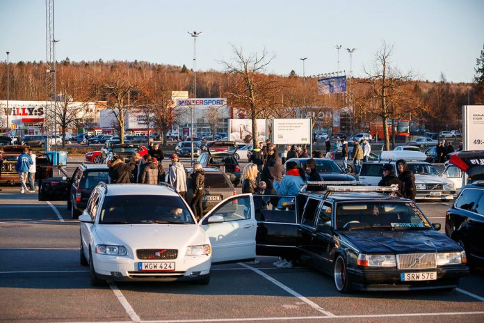 motorträff på A6-parkeringen, elmia 2022