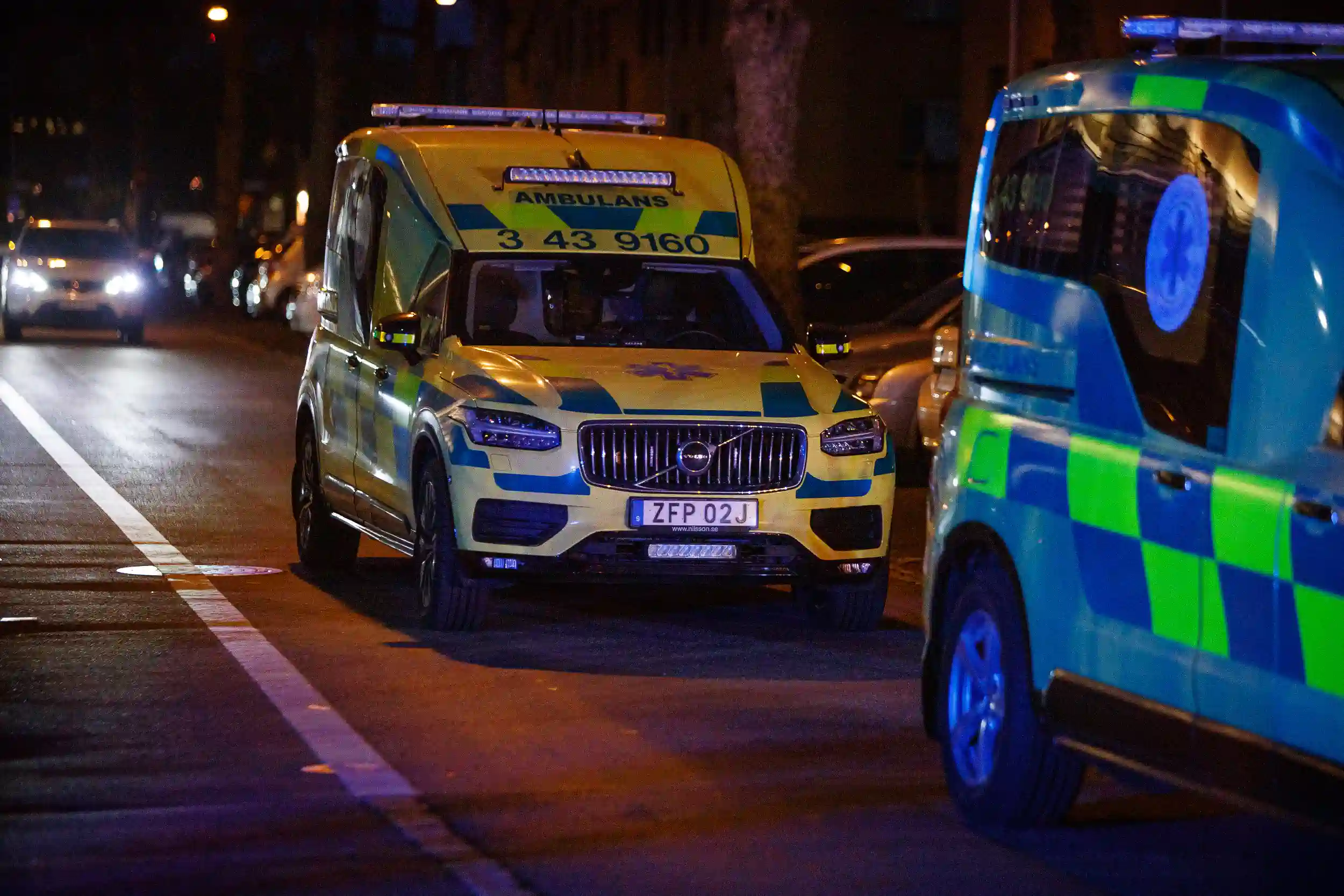 Utryckning till brand i kök
