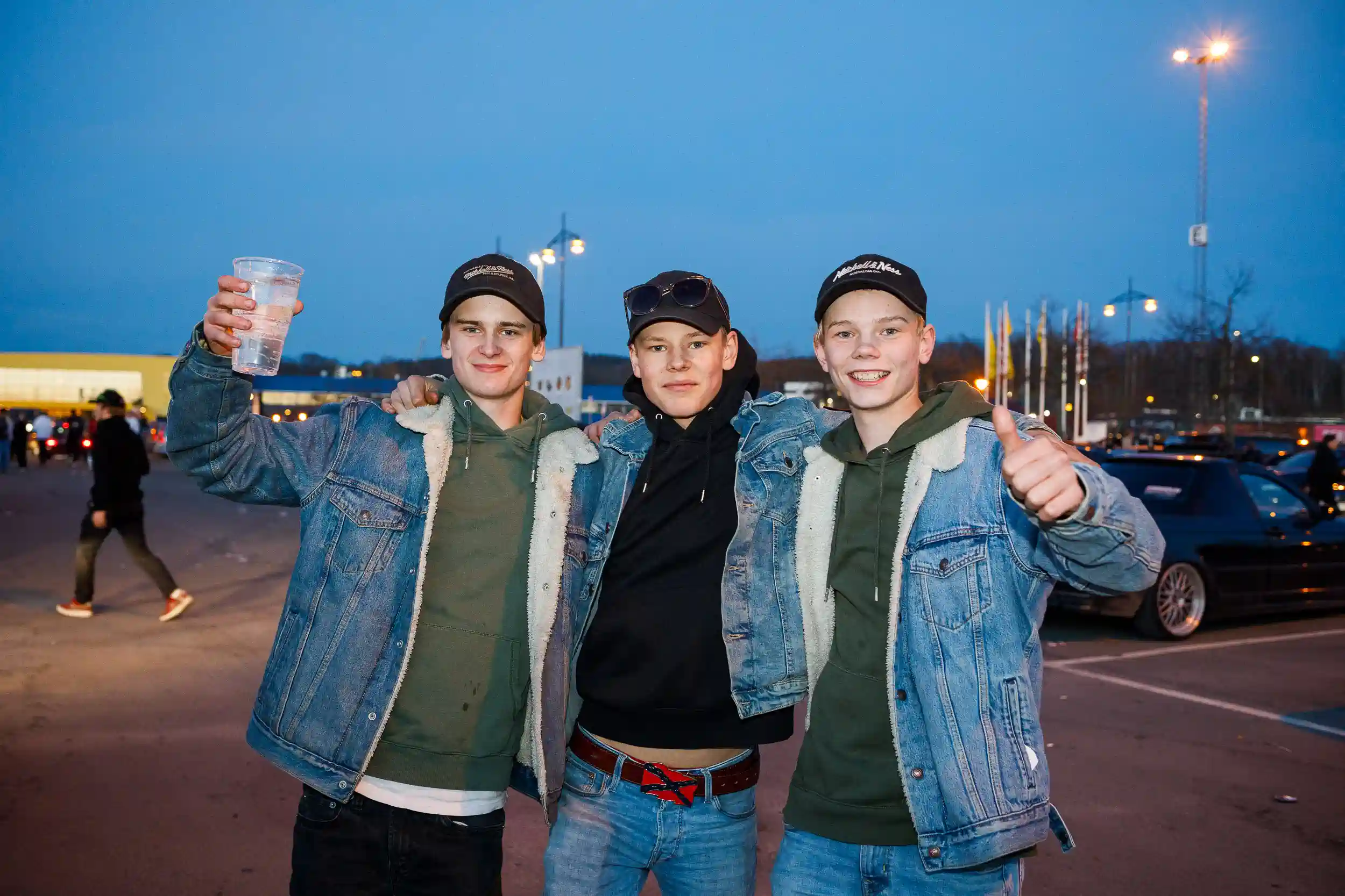 motorträff på A6-parkeringen