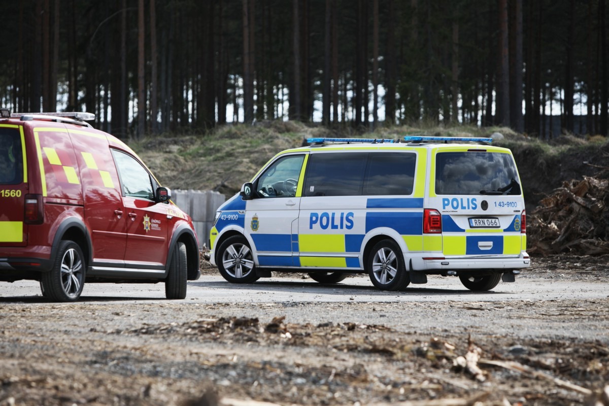 Skogsbrand vid Stigamo