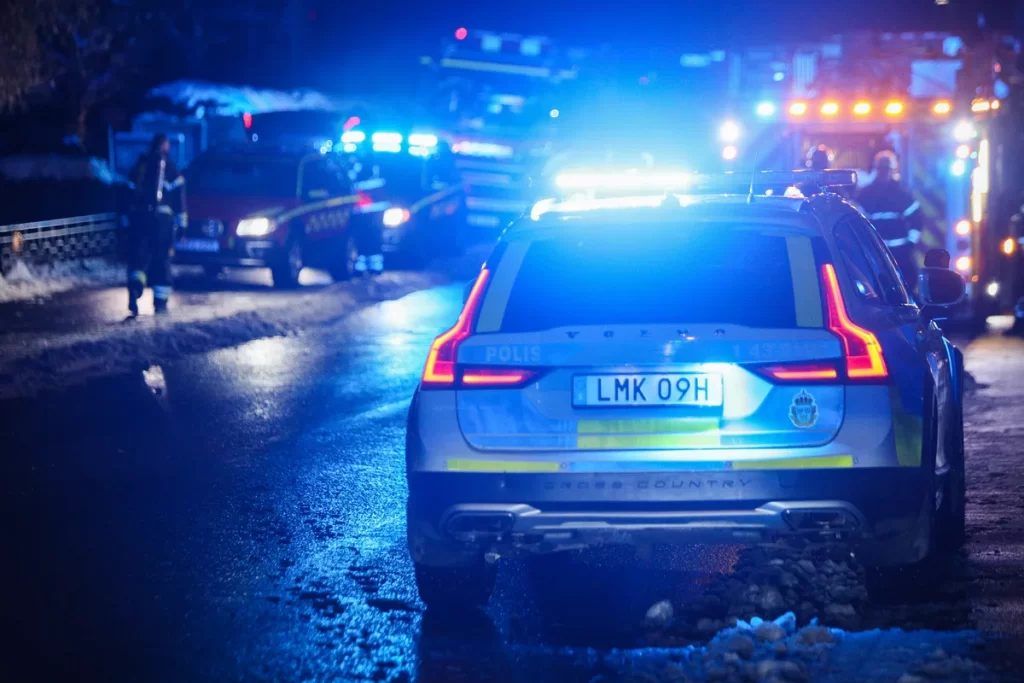 Utryckning till lägenhetsbrand