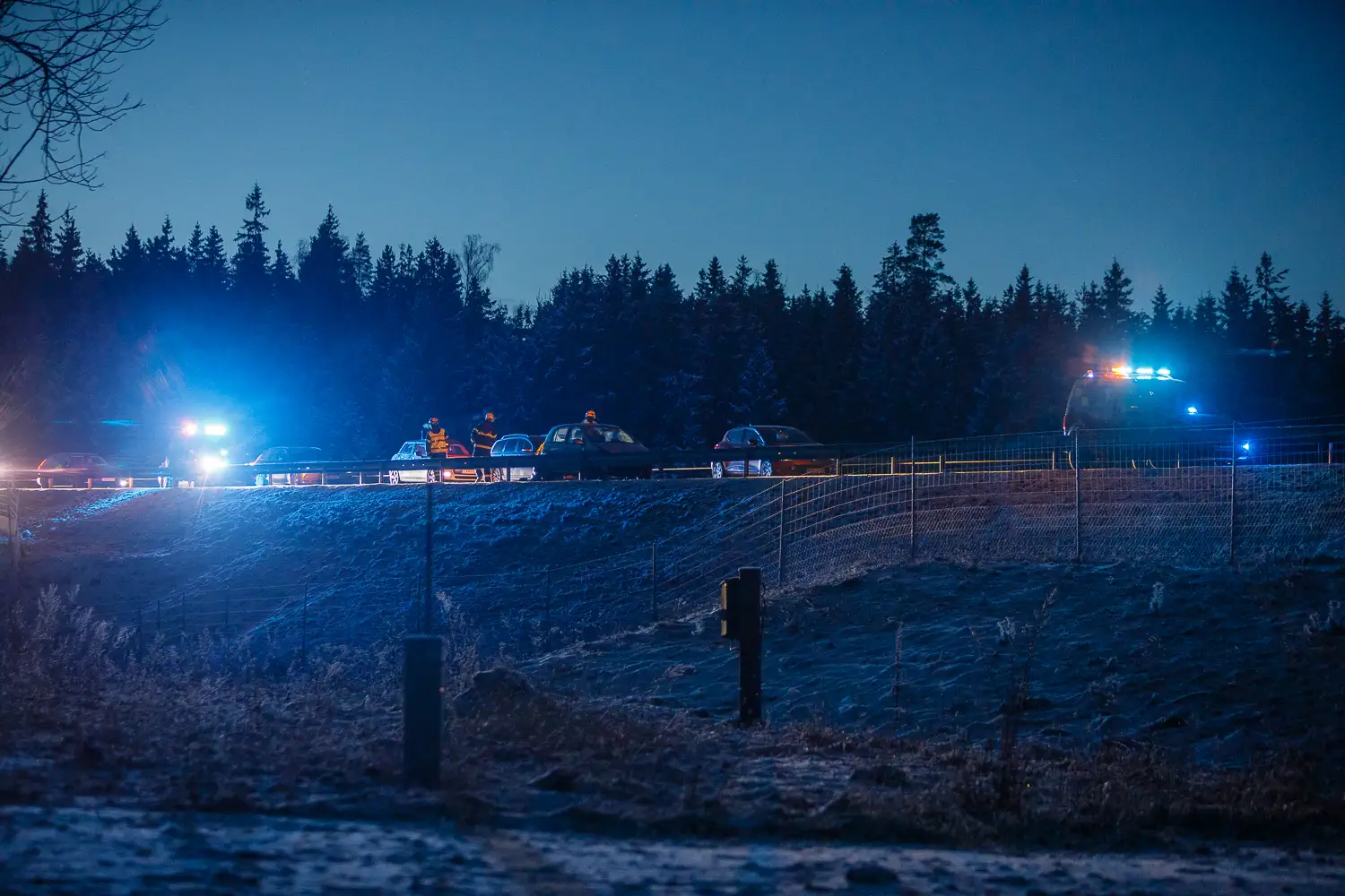 Singelolycka på riksväg 26/47