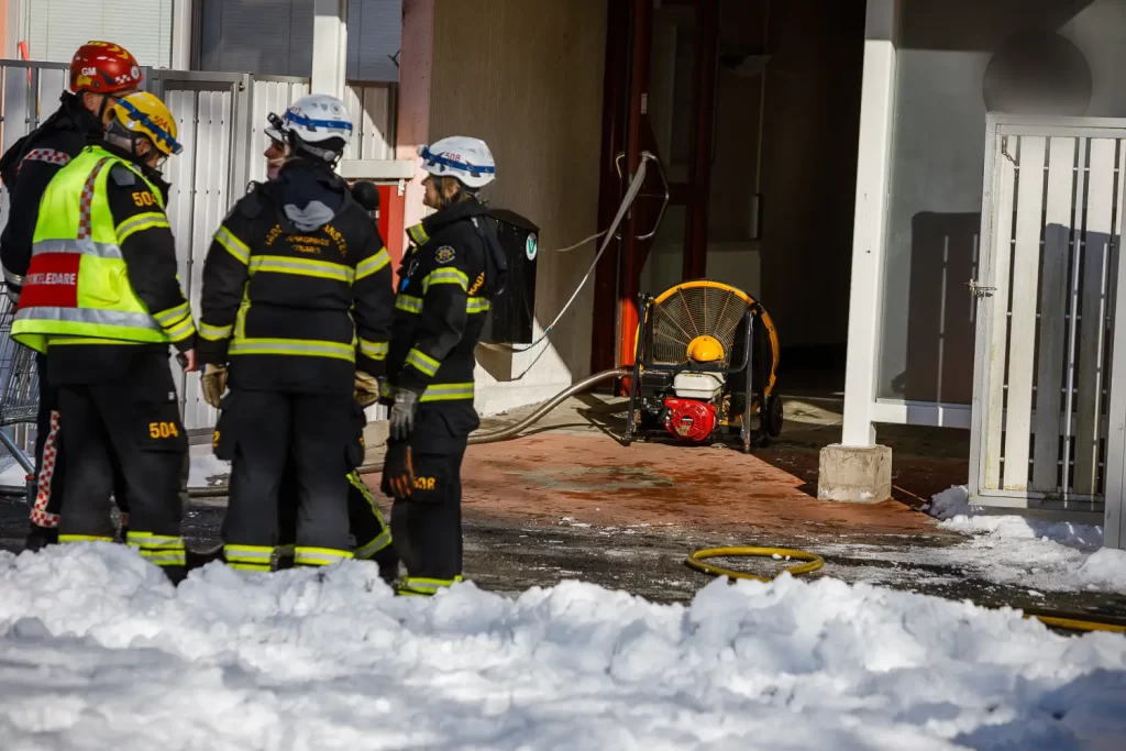 Lägenhetsbrand på Råslätt