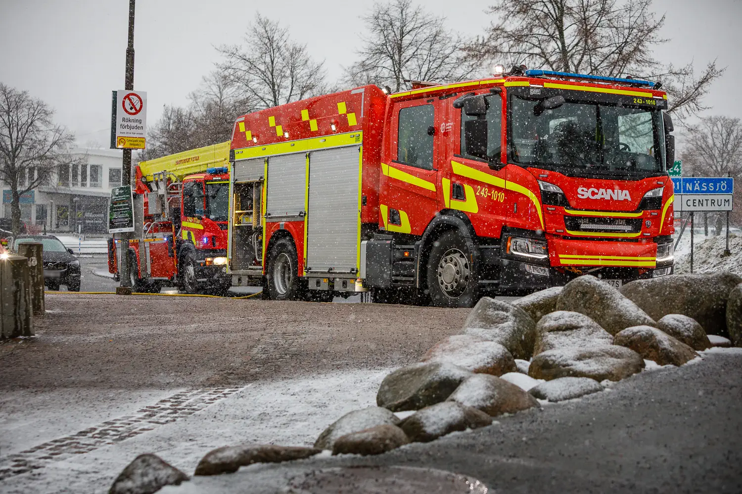räddningstjänsten jönköping, Utryckning till brand i mikrovågsugn