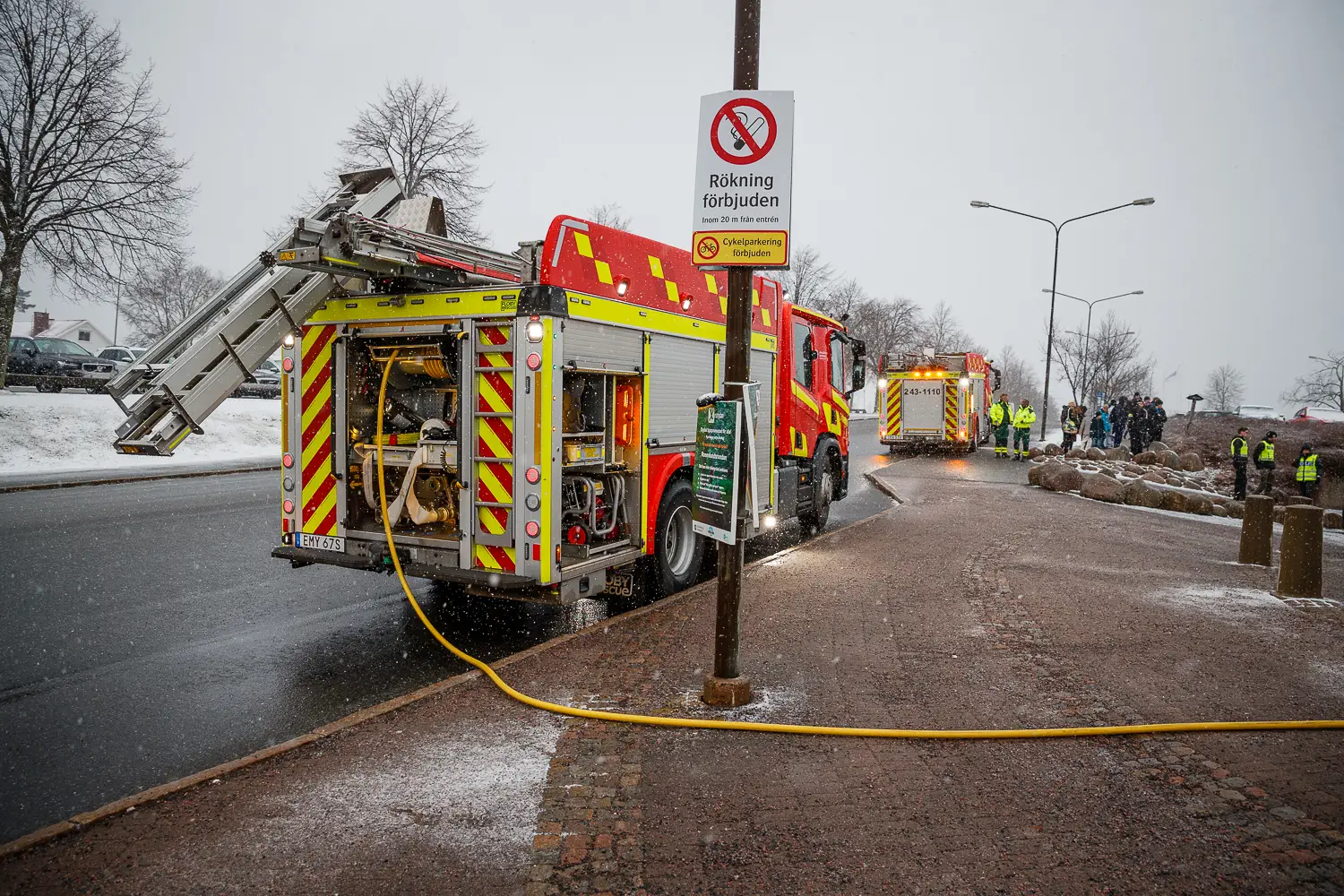 räddningstjänsten Jönköping, Utryckning till brand i mikrovågsugn
