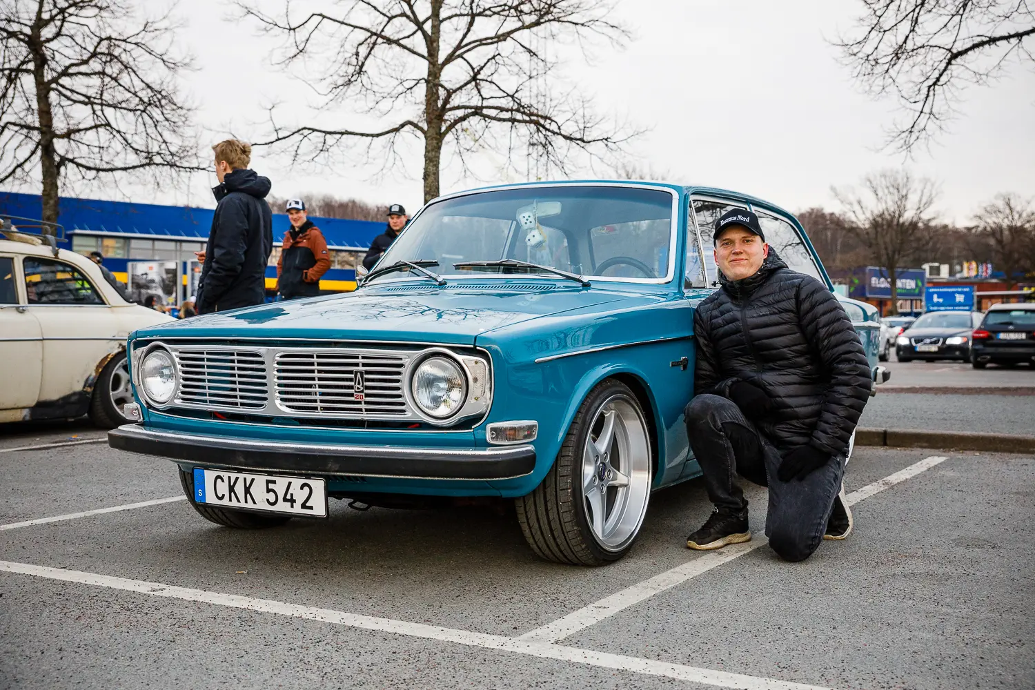 motorträff på A6-parkeringen