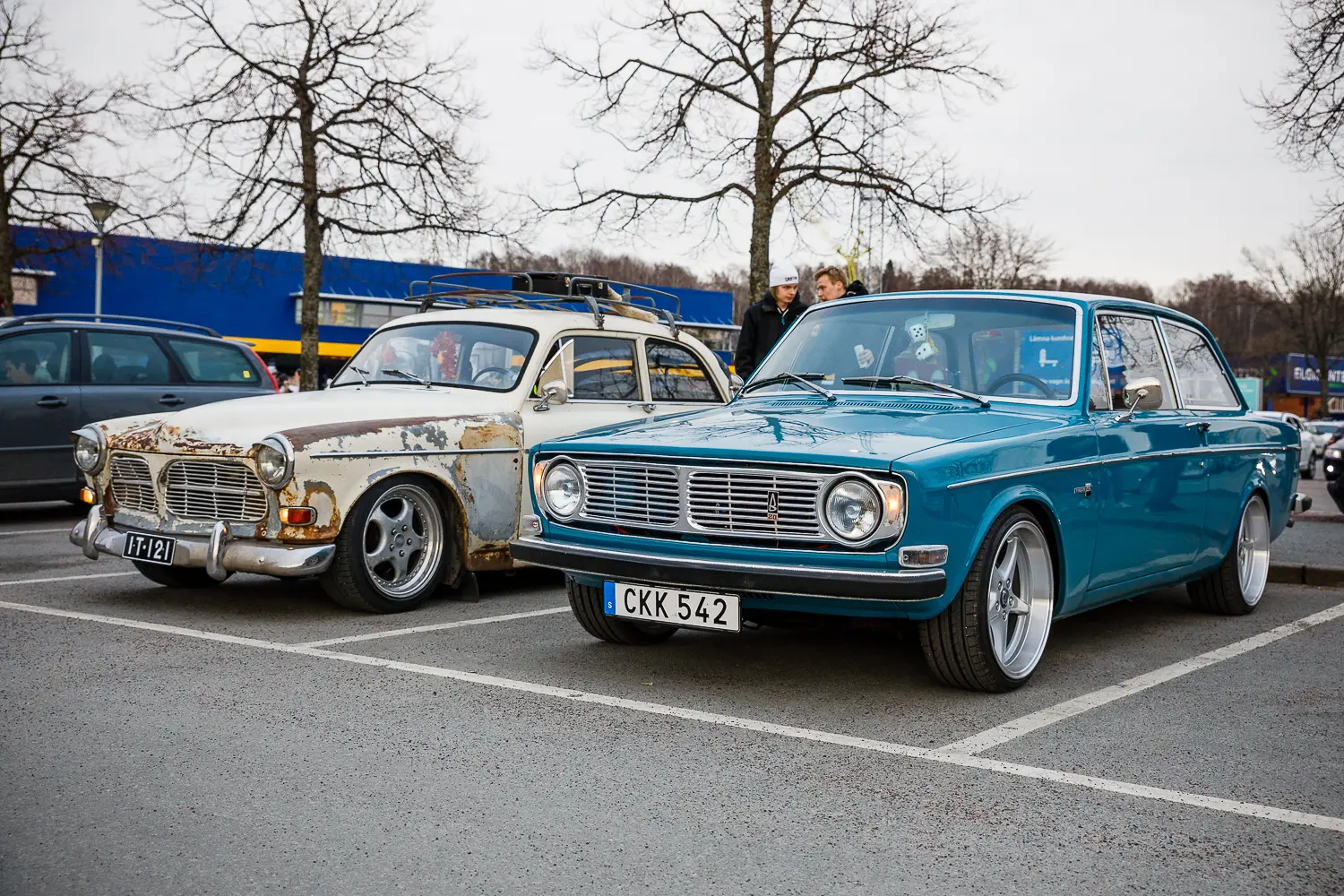 motorträff på A6-parkeringen