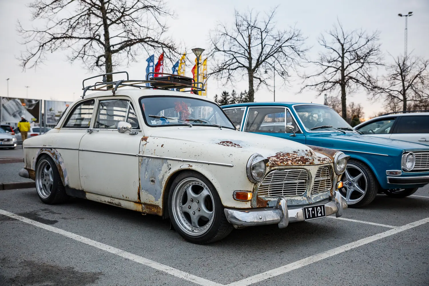 motorträff på A6-parkeringen
