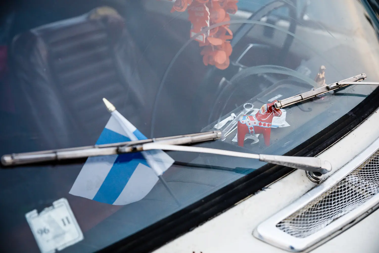motorträff på A6-parkeringen