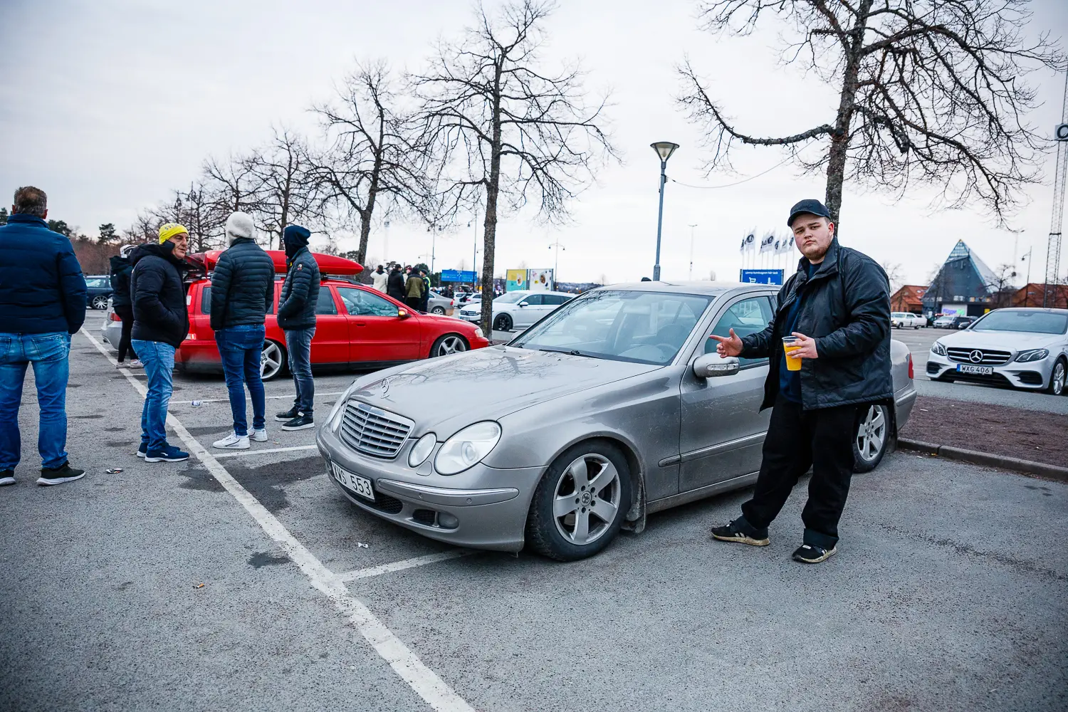 motorträff på A6-parkeringen
