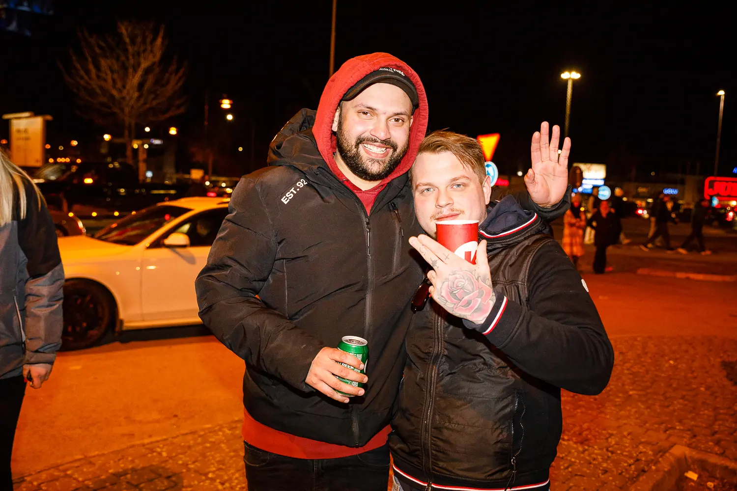 motorträff på A6-parkeringen