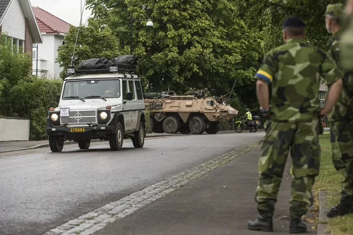 Arméövning 2015 i Motala