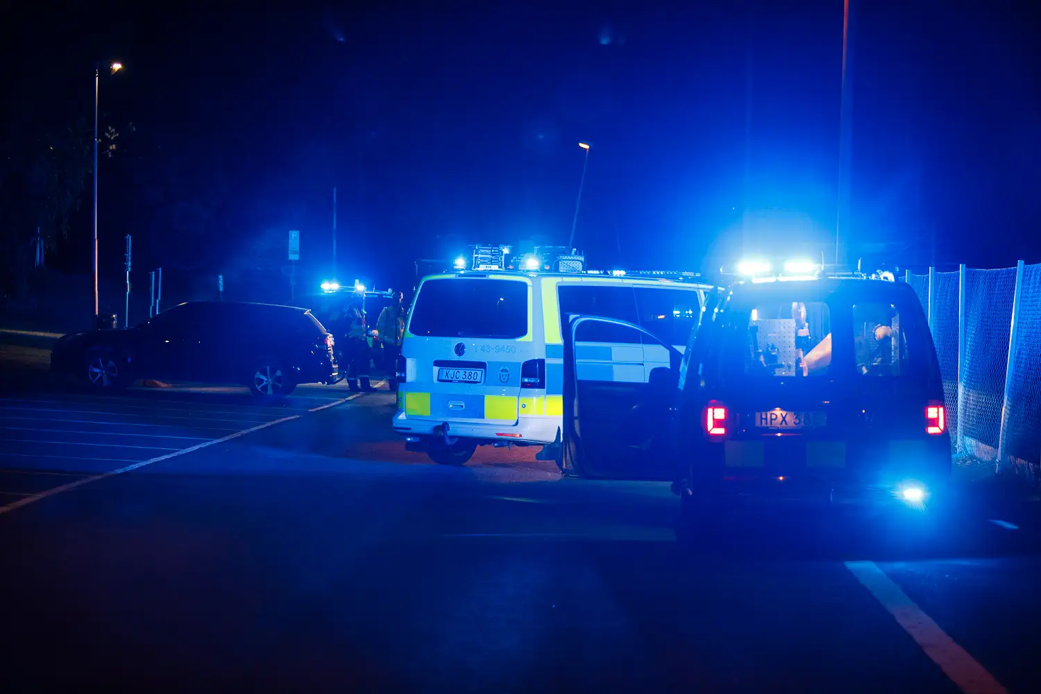 larm om bilbrand