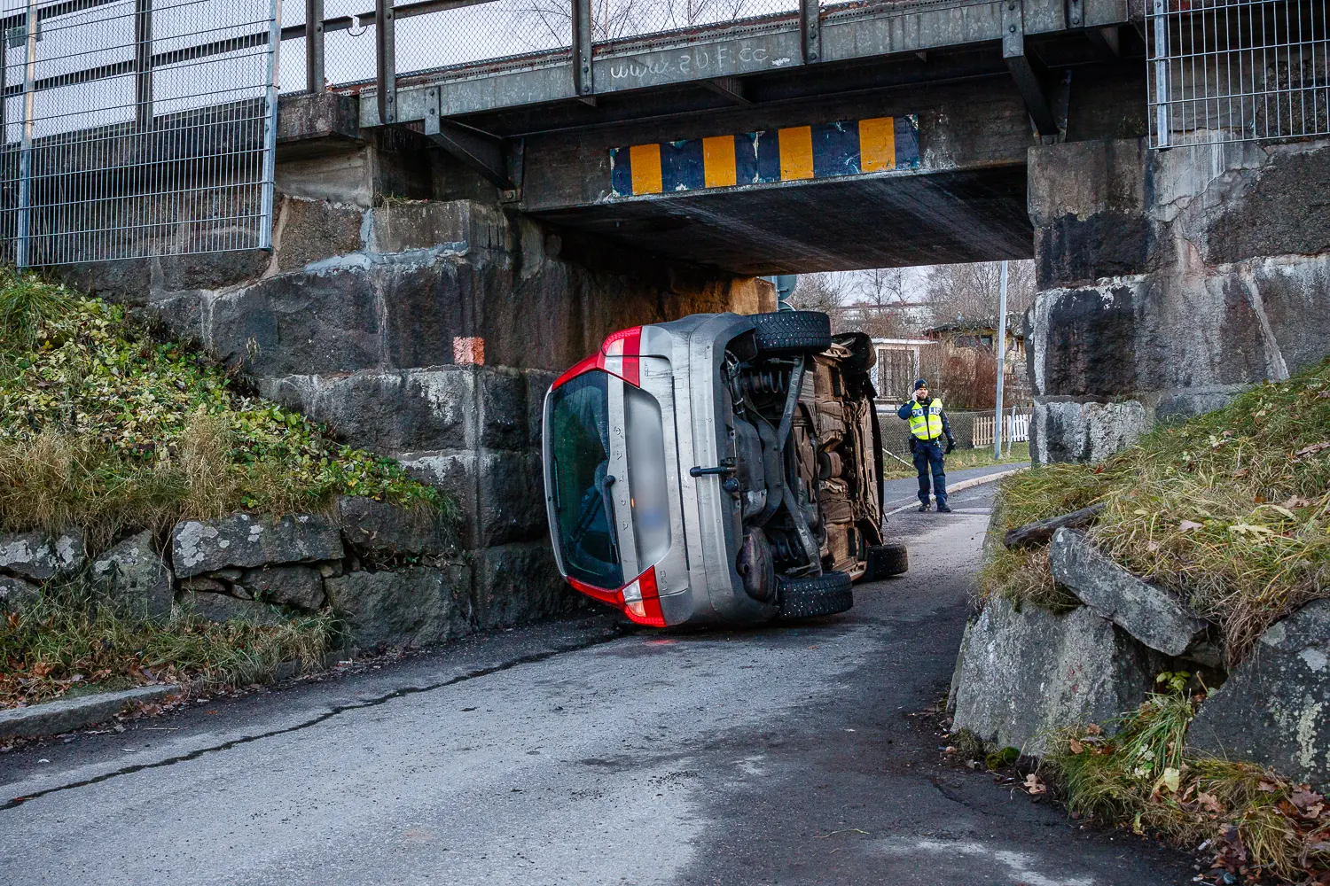 Singelolycka på Södra Apollovägen