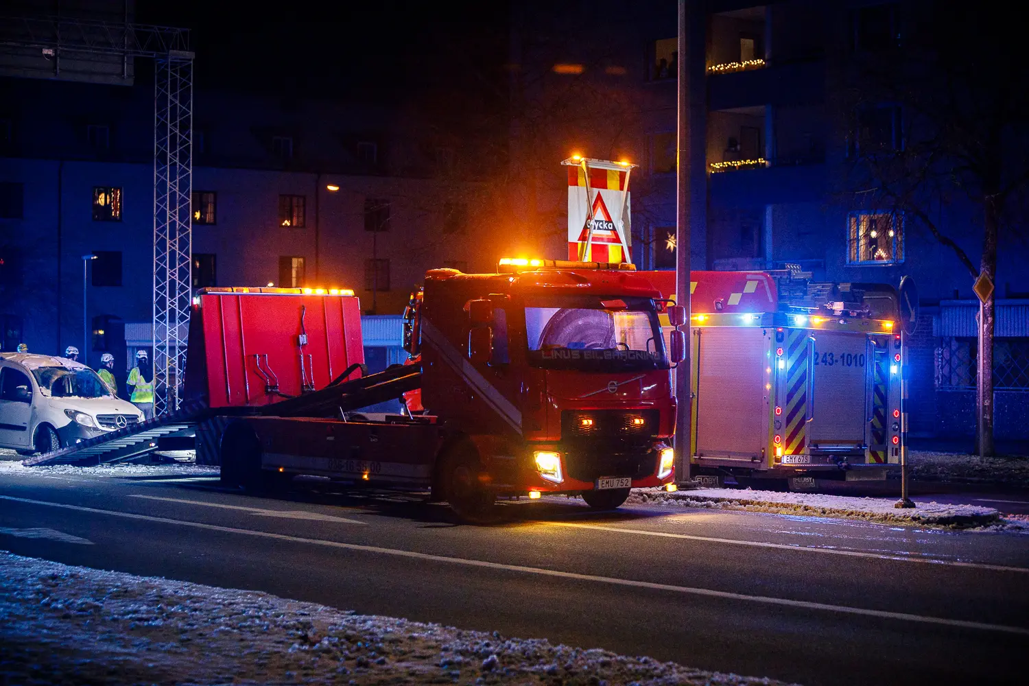 Singelolycka på Kungsgatan