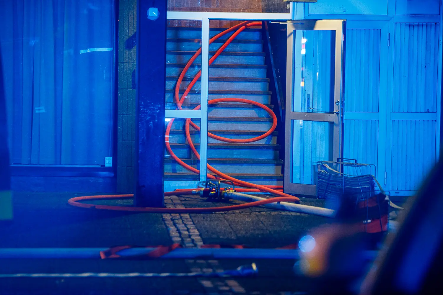 Balkongbrand på Kungsgatan