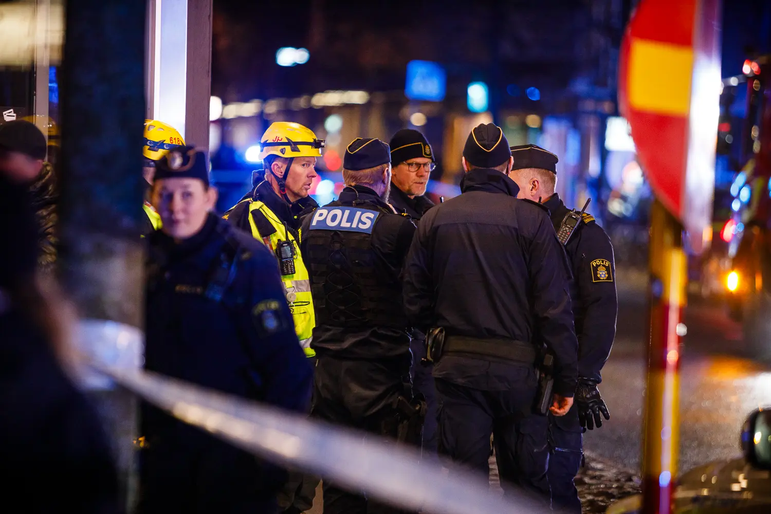 Brand i ett lägenhetshus i centrala Jönköping.