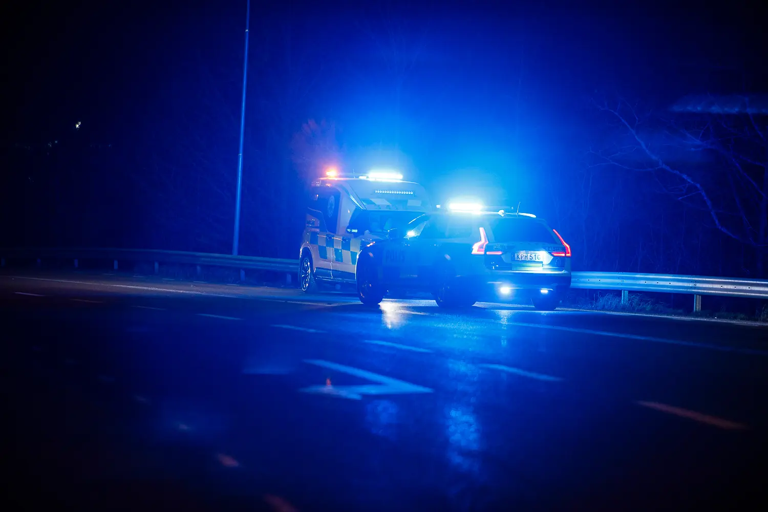 Polis larmades till Öxnehagaleden