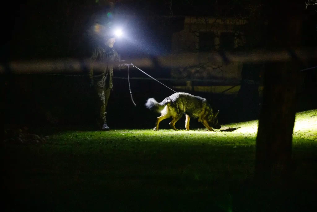 Polis på plats vid den bostad där en kvinna hittades död på söndagseftermiddagen, då brott misstänks har en förundersökning om mord inletts.