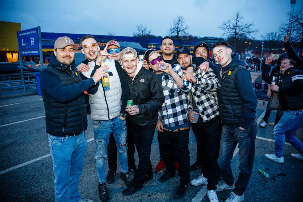 motorträff på A6-parkeringen