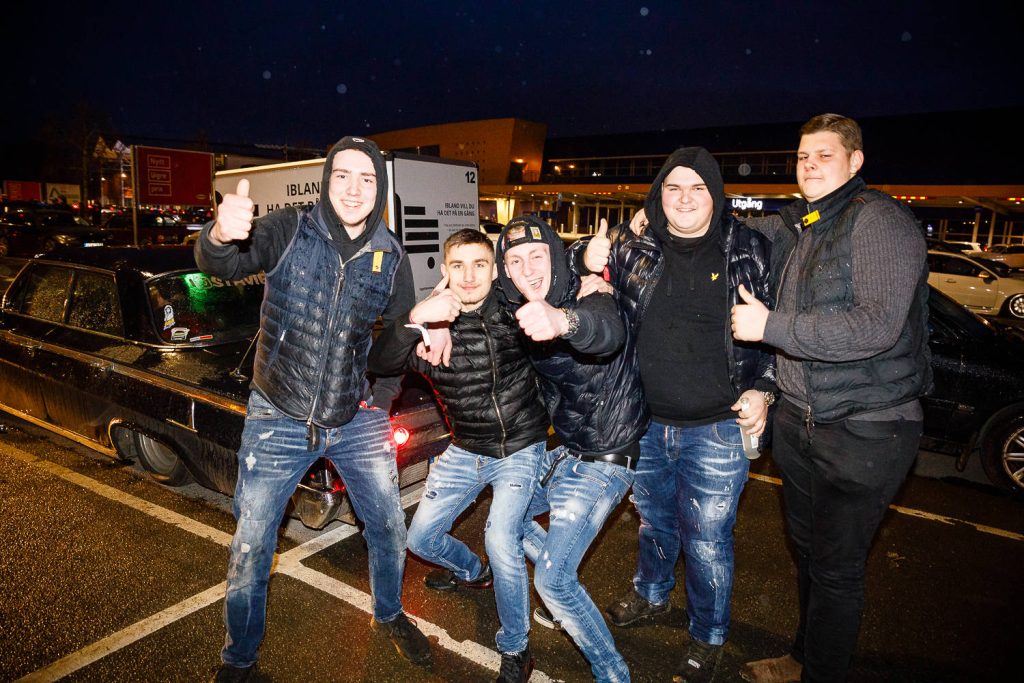 motorträff på A6-parkeringen