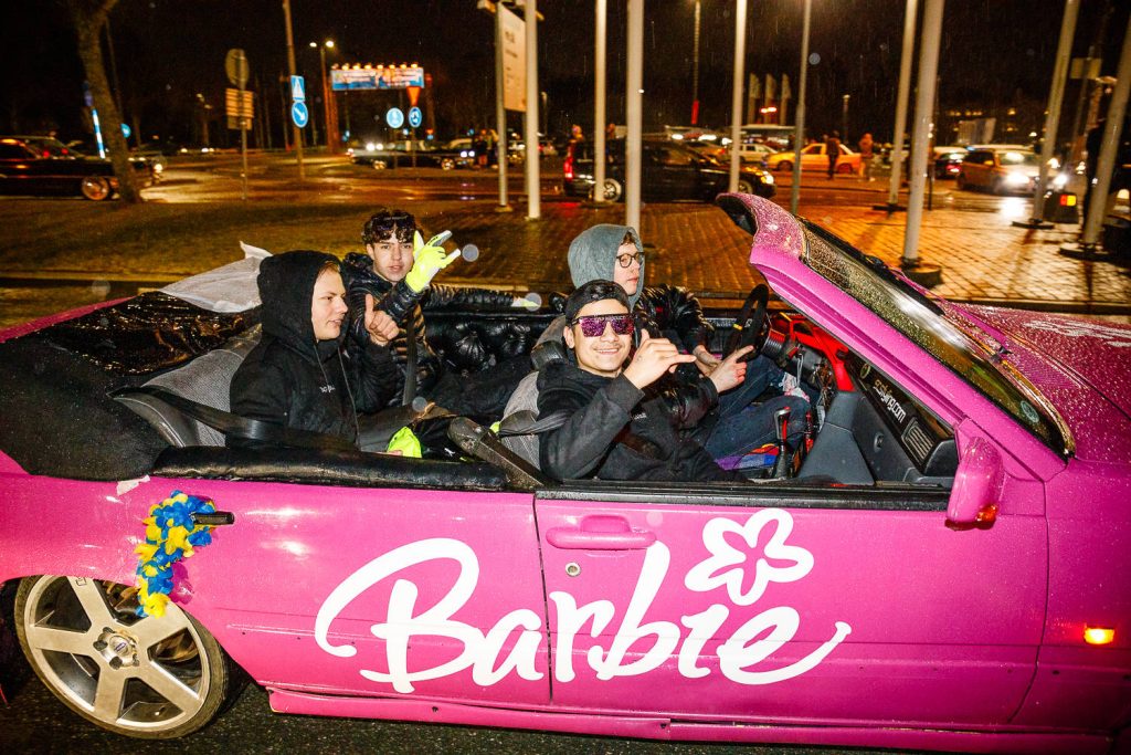motorträff på A6-parkeringen