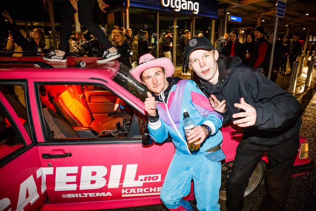 motorträff på A6-parkeringen