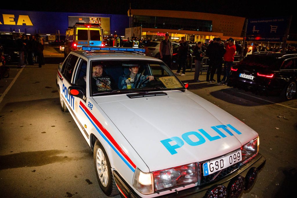 motorträff på A6-parkeringen