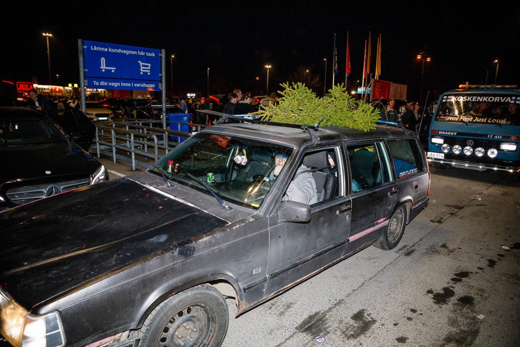 motorträff på A6-parkeringen