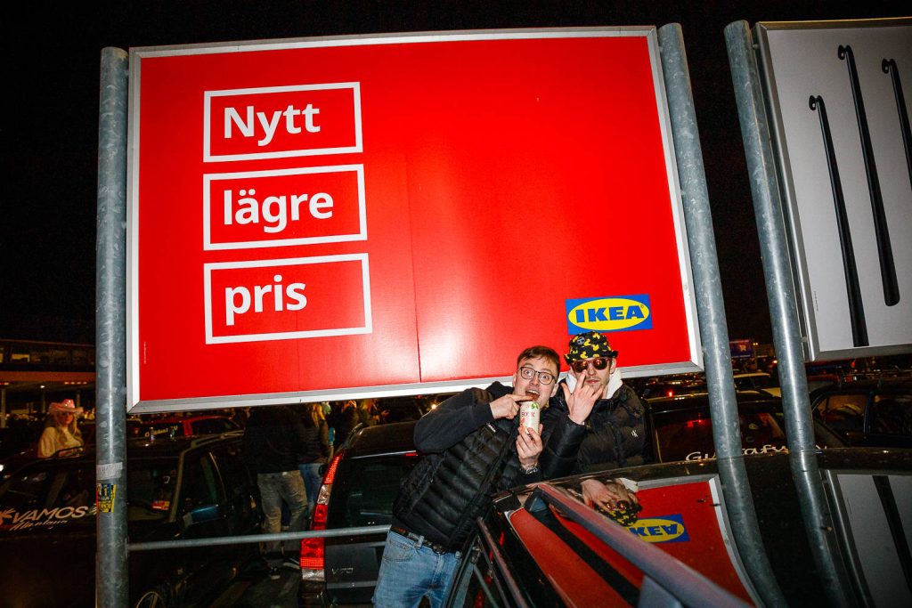 motorträff på A6-parkeringen