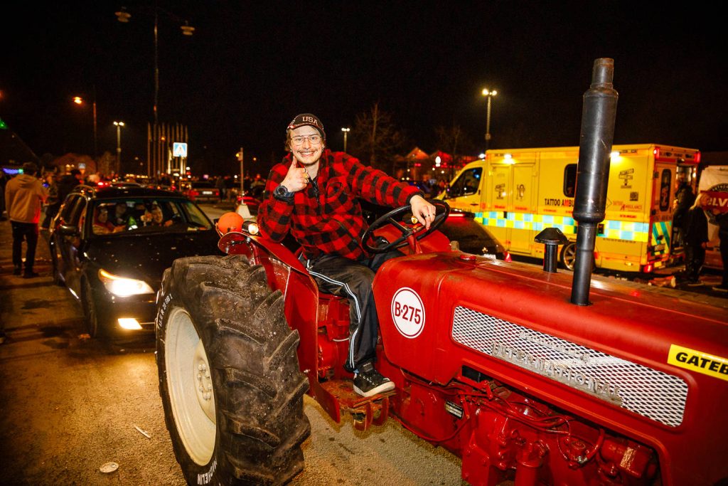 motorträff på A6-parkeringen