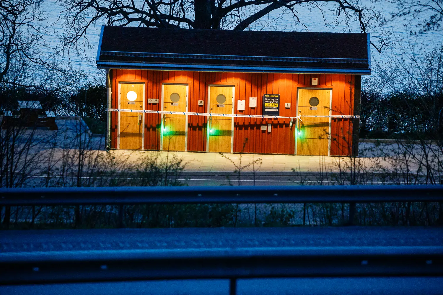 Misstänkt mord vid rastplats utmed E4