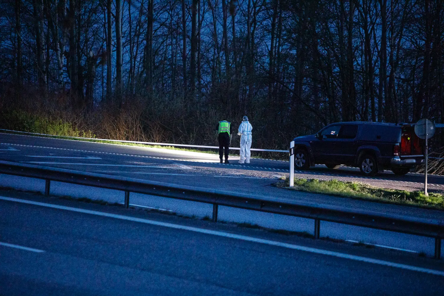 Misstänkt mord vid rastplats utmed E4