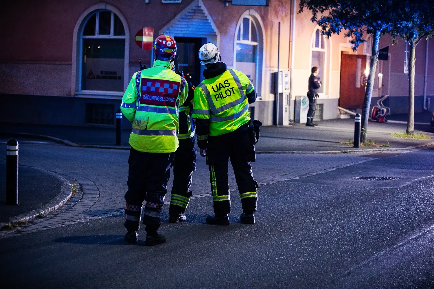 vindsbrand i flerfamiljshus på Klostergatan i Jönköping