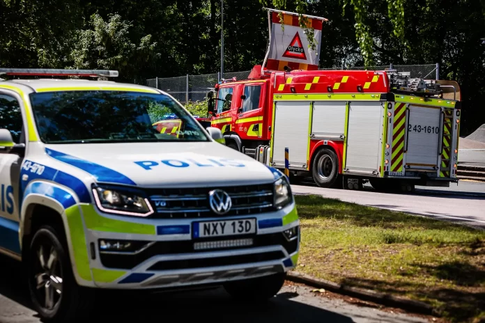 Mindre brand i skateboardramp i Bankeryd