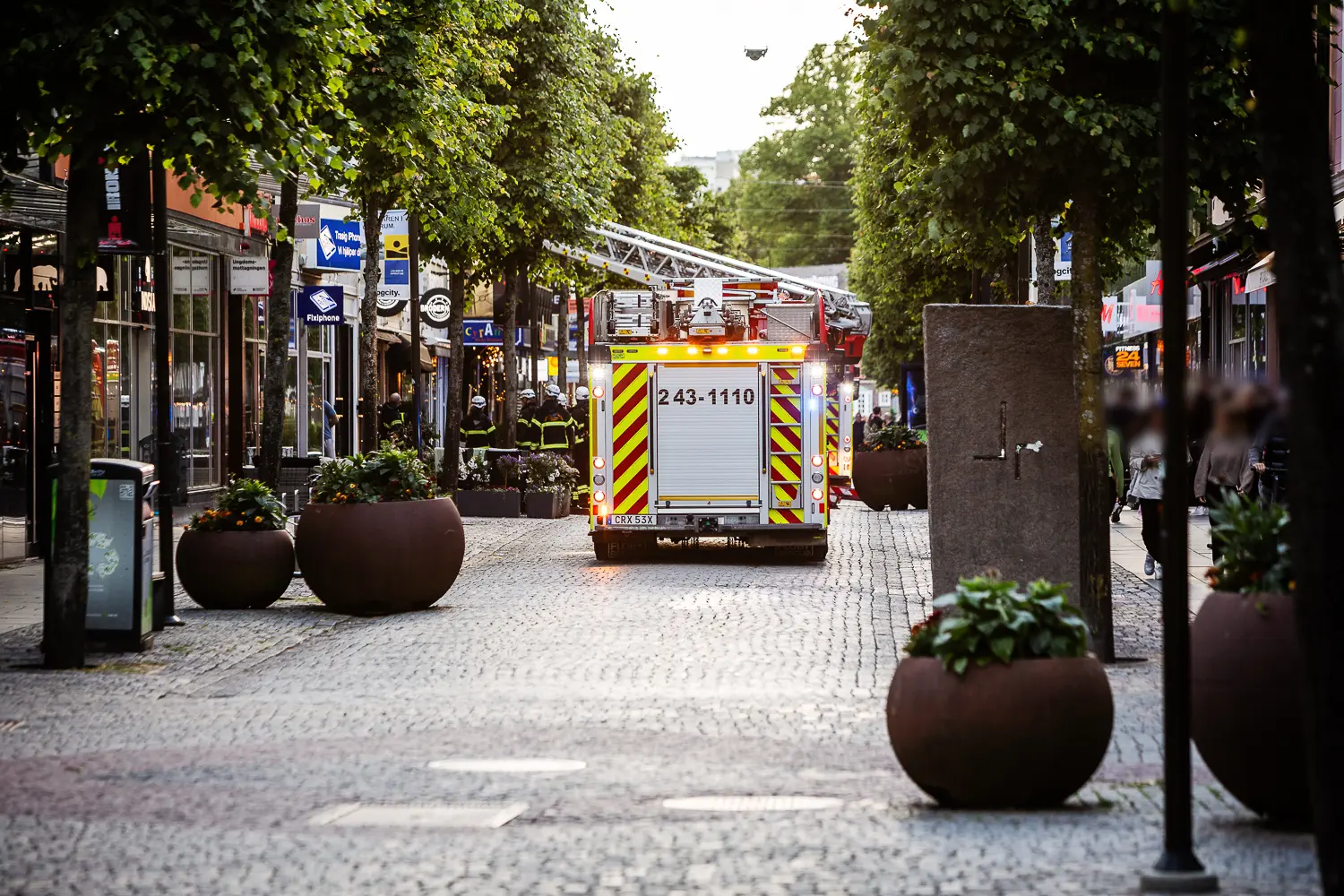 Utryckning efter larm om lägenhetsbrand i Jönköping.