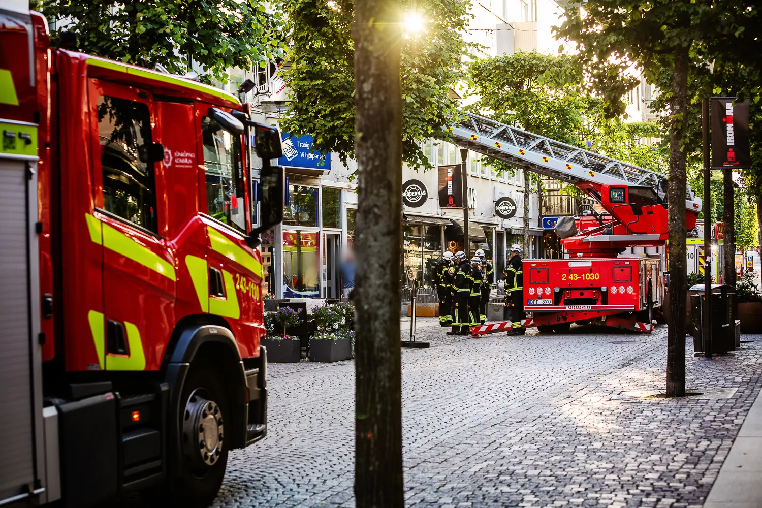 Utryckning efter larm om lägenhetsbrand i Jönköping.