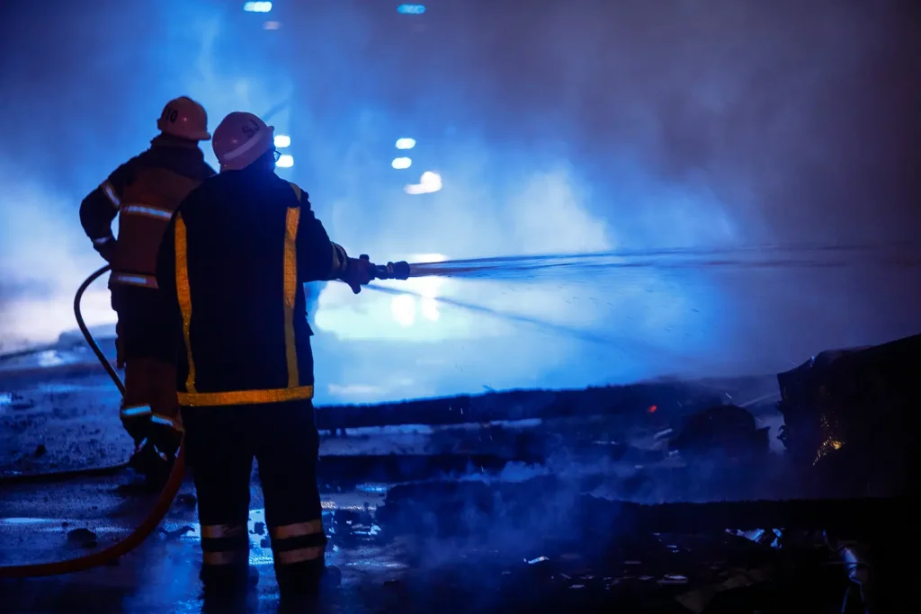 Brand i Mariannelund - lada totalförstörd