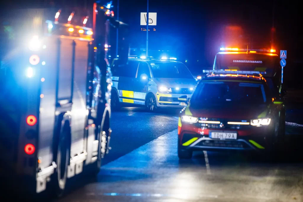 Explosion vid fastighet på Liljeholmen i Jönköping