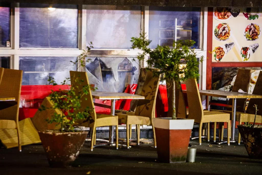 Explosion vid fastighet på Liljeholmen i Jönköping