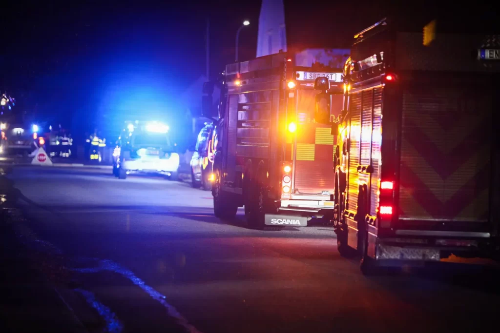 Lägenhetsbrand i centrala Gislaved