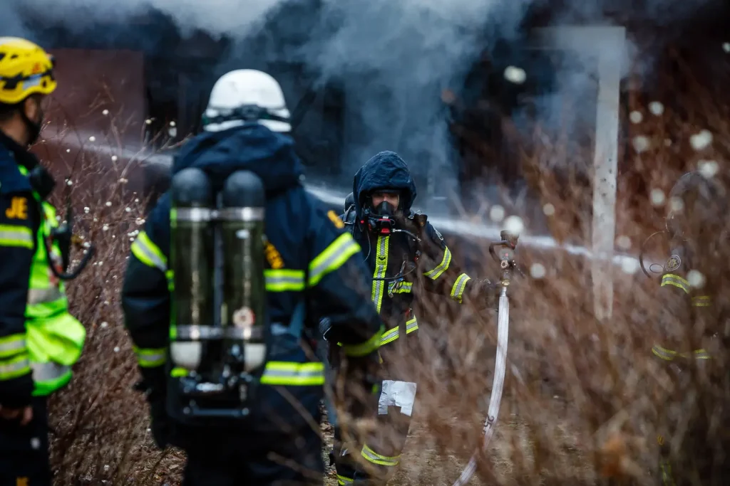 Brand i byggnad