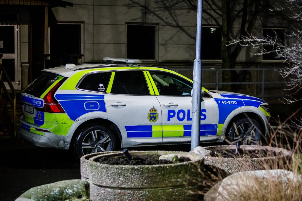 Brand i cykelskjul