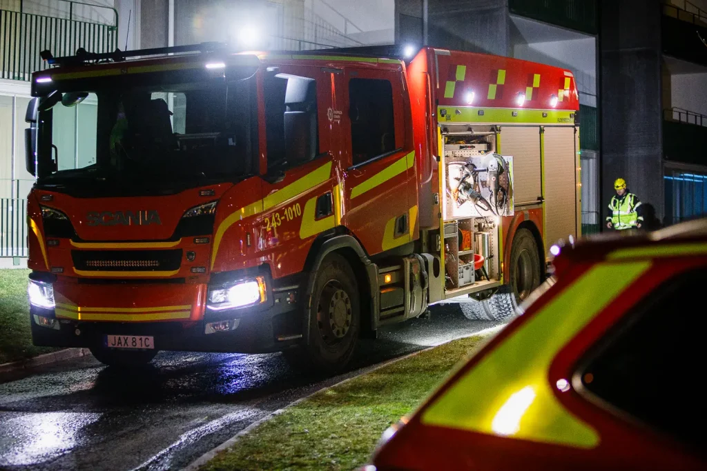 Brand på spis i Råslätt