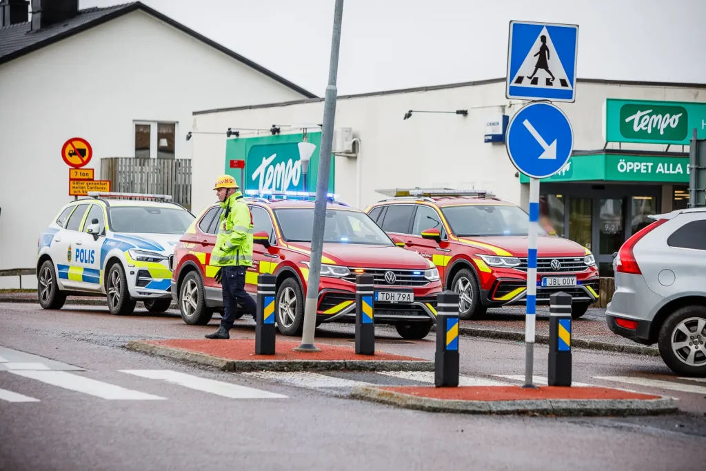 Trafikolycka i Huskvarna