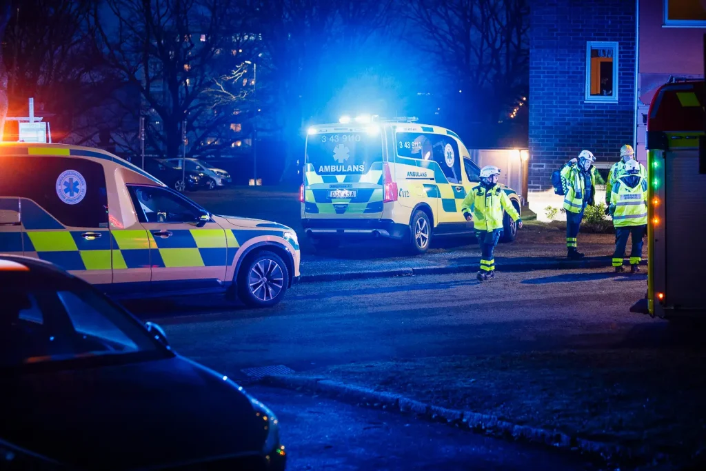Brand på äldreboende