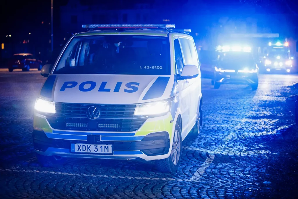 Larm om brand i restaurang
