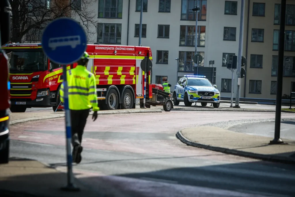 Större vattenläcka i Jönköping